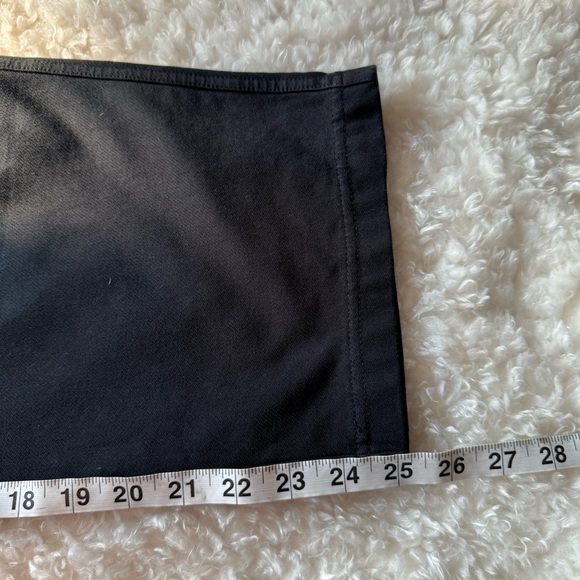 Athleta Farallon Pant Black Straight leg Crop Ankle #533741 Pull On Lounge Sz MP - Picture 8 of 12